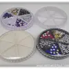 Rincones Populares Transfronterizos para Uñas, Polvo de Brillo Suelto, Lentejuelas, Cosméticos, Crema, Gel para Uñas, Caja de Almacenamiento