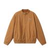 Ropa para Hombre North Boundary Marca de Moda Americana Otoño 2025 Nueva Chaqueta de Pana para Hombre y Mujer Holgada Bordada con Cuello Alto
