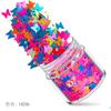 Explosiones Transfronterizas Mariposa Perlada 12 Colores Lentejuelas para Uñas Cuentas Set de Pegamento para Esmalte de Uñas Joyería para Uñas Parche para Uñas