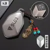 Adecuado para Changan azul oscuro SL03 juego de llaves azul oscuro S7 carcasa especial para coche 2023 nuevos productos interiores hebilla para hombre y mujer