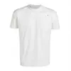 2026 Verano Nuevo Simple Americano Bordado Manga Corta Camiseta para Hombre Marca de Moda Versátil Cuello Redondo Top Casual Moda Masculina