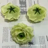 Cabezas de Flores Artificiales de Rosa Luz Solar para Velos de Novia de Boda, Arte Floral, Decoración de Fondo para Fotografía, Pared de Flores, Flores de Seda