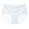 Ropa Interior de Seda de Hielo de Pimiento Rojo Sin Costuras para Mujer Verano Delgada Transpirable Algodón Antibacteriano Entrepierna Calzones Deportivos para Mujer