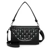 2026 Bolso Cruzado Nuevo Transfronterizo Moda para Mujeres de Mediana Edad Bolso de Cuero Suave Gran Capacidad Bolso de Hombro Multicapa