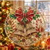 Adorno Brillante para Ventana DIY Atrapasoles Navideño Set de Decoración Colgante Diamond Art