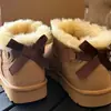Botas de Nieve de Suela Plana para Mujer 2026 Invierno Nuevas Versátiles Cuero y Piel Integrados Más Terciopelo Engrosado Cálido Casual Zapatos de Algodón Botas de Nieve