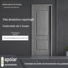 Tinta Seca para Porta de Madeira Tinta Seca Porta Porta Acessível Simples Luxo Composto Porta de Madeira Maciça Porta de Madeira de Cristal de Carbono Fabricante Suprimentos Porta de Madeira
