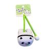 Llavero Original de Pez de Madera para Aliviar el Estrés y la Estabilidad Emocional, Llavero Estilo Budista, Lindo Colgante de Panda para Mochila