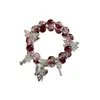 Pulsera Super Hada Estrella Diseño Nicho Ins Blanco Versátil Dulce Pulsera de Mejor Amiga Pulsera