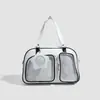 Bolsa de Pintura Espelhada Estilo Novo 2025 Grande Capacidade Diária Versátil Bolsa de Ombro Transversal Camada Externa para Pintura Bolsa de Mão Fashion