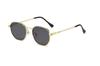 Gafas de sol retro de alta gama de marco pequeño, gafas de sol cuadradas, modernas ins, anti-ultravioleta, moda, para fotos, mismo estilo para hombres y mujeres
