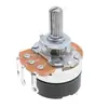WH138-1 B5K10K22K/50K/100K/250K/500K Potenciómetro Soldable con Interruptor para Regulación de Intensidad y Control de Velocidad