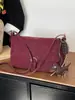 Bolsa Texturizada Retro de Alta Qualidade para Mulheres 2026 Nova Moda de Inverno Versátil Bolsa de Ombro Estilo Minimalista Bolsa Transversal para o Dia a Dia