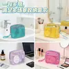 Bolsa de Tofu de Malla Cosmética Portátil de Gran Capacidad Bolsa de Almacenamiento para Artículos de Tocador de Viaje Multiusos Bolsa de Almacenamiento