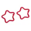 1 Llavero de Estrella de Cinco Puntas Pintado de Aleación Colorida Cadena para Llavero Hecha a Mano Accesorios de Joyería para Colgar en Bolsos Paquete de Materiales