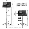 Atril Plegable para Partituras para Enseñar, Adecuado para Guzheng, Piano, Violín y Guitarra