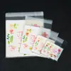 Saco Autosselante Laser Transparente Perolado Bolsa para Acessórios de Joias Acessórios para Joias DIY Película Ultra-Transparente Saco para Embalagem de Joias Prateadas