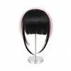Franja Mini, Franja com Efeito Leve (Air Bangs), Franja Falsa, Franja Realista para Mulheres, Aplique de Cabelo com Franja Fina