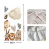 Suministro Exclusivo Transfronterizo de Temu Amazon Shein de Funda Decorativa de Puerta de Habitación Elástica de una Pieza, Cubierta de Puerta con Temática de Animales Fácil de Instalar