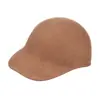 Boné Casual de Baseball de Inverno Feminino Feito de Lã Australiana, Adequado para Passeios e Compras, Liquidação