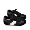 Versão auto-mantida! Cadarço bloco de cores salto oculto sapatos de treino alemães femininos 2026 novos retrô versáteis sapatos Forrest Gump sapatos esportivos femininos