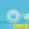 Bolsa de recolección de fluidos con pico de PE, kit quirúrgico, fondo transparente, reutilizable, para recolección de líquido residual, con válvula de plástico PP