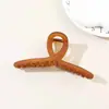 Amazon Transfronteiriço Grande 13cm Presilha Cruzada Simples Temperamento Presilha para Cabelo da Parte de Trás da Cabeça Presilha Tubarão