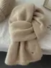 ¡De primera categoría! Bufanda de Lana de Terciopelo de Mapache Peludo para Mujer en Invierno, de Alta Gama, Versátil y Cálida para Regalos de Cumpleaños