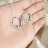 Aretes de los Doce Signos del Zodiaco de Moda en Tiktok para Mujer, Cuentas de la Fortuna de Nicho, Nuevo Diseño de Estilo Chino, Pendientes Gráficos de Lujo Ligero de Gama Alta, Modernos
