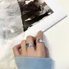 Novo anel de amor design feminino nicho moda personalidade abertura ajustável luxo leve dedo indicador moda