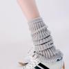 Calcetines Antideslizantes de Banda de Goma para Otoño e Invierno para Mujer, Calcetines de Encaje Tejidos para Pie y Pierna, Calcetines Apilados Adelgazantes para Pierna, Calcetines con Sentido del Diseño