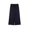 Pantalones para Niñas Amybaby Otoño 2025 Nuevos Pantalones Casuales para Niños Estilo Perezoso Holgado Color Sólido Rectos