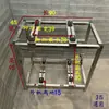 Base para unidade externa de ar condicionado de camada única e dupla, suporte elevador para máquina de gabinete, montagem no piso, montagem na parede, suporte empilhável, absorção de choque, ar condicionado de 1,5 HP, 3 HP, fonte de ar