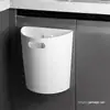 Lixeira de Pendurar para Cozinha para Uso Doméstico, Banheiro, Vaso Sanitário, Sala de Estar, Quarto, Lixeira Montada na Parede, Grande Capacidade, Tipo de Pendurar