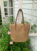 Bolso Tejido de Paja Estilo Vacaciones Bolso Tejido de Verano para Mujer 2026 Gran Capacidad Bolso Tote de Hombro para Estudiante Femenina para Viajes Diarios