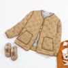 Chamarra de plumón redonda para niños, Modelo ligero, Invierno 2025, Ropa interior, Cálida, Ropa superior para niños y niñas, Abrigo de plumón al 90%