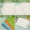 Cuaderno con Logo Personalizado, Estilo Artístico Fresco y Sencillo, Diario Portátil de Piel Sintética para Estudiantes, Diario Creativo, Personalizado