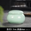 Mini Tetera Pequeña de Cerámica Bote de Labial Rojo Bote Pequeño Sellado para Medicina Estilo Antiguo Boca de Olla Cerámica Cosmético Botella de Polvo de Fragancia