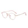 Armazón de titanio ultraligero para gafas de miopía 49 adecuado para ajuste de altura gafas de lectura literarias retro suministro directo de fábrica