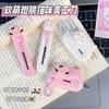 Cuchillo de arte rosa lindo de dibujos animados para desembalar, cuchillo exprés, cuchillo de papel para aprendizaje y oficina, cuchillo de suministros culturales, venta al por mayor