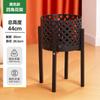 Suporte de Flores Nórdico Criativo Tipo Rattan Cesta de Flores de Palha de Bambu Suporte de Flores de Chão para Interior Sala de Estar Suporte para Vaso de Flores Verdes