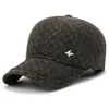 Boné de Baseball com Proteção Auricular para Homens de Meia-Idade e Idosos para Ciclismo ao Ar Livre no Outono e Inverno, Chapéu de Algodão Quente e à Prova de Vento, Boné Bico de Pato Casual Versátil Venda por Atacado