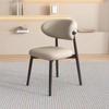 Mesa de Comedor y Silla para Hogar Moderno Silla de Café de Lujo Ligero de Diseño Taburete de Restaurante Casual Silla Simple con Respaldo