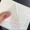 Película Láser Holográfica Mixta Autoadhesiva A4 Película de Laminación en Frío Película Láser Colorida Copo de Nieve Corazón Estrella Molino de Viento Estándar Americano