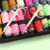 Al por mayor Acero Inoxidable Tijeras Belleza Herramientas de Maquillaje Tijeras para Recortar Cejas Tijeras Pequeñas Multifuncionales Portátiles