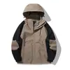 2025 Nueva Chaqueta con Capucha Impermeable a Prueba de Viento de Primavera y Otoño Abrigo con Capucha para Pareja Chaqueta Pequeña Top para Hombre