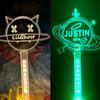 Barra luminosa personalizada con luces luminosas, nombre de clase, para niños, manos arriba, estrellas, conciertos, fans, ayuda circundante