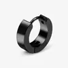 Ebay Amazon suministro transfronterizo Brilliance Yu Lu Han venta caliente pendientes de acero de titanio para hombre pendientes al por mayor moda simple