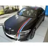 Guirnalda de cubierta de techo tricolor con personalidad para coche, Alemania, Italia y Francia, decoración de cubierta de motor tricolor, pegatinas para coche