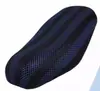 Funda de Cojín para Motocicleta Vehículo Eléctrico Aislamiento Térmico Transpirable Malla Estéreo de Panal Cubierta Four Seasons Cojín para Batería